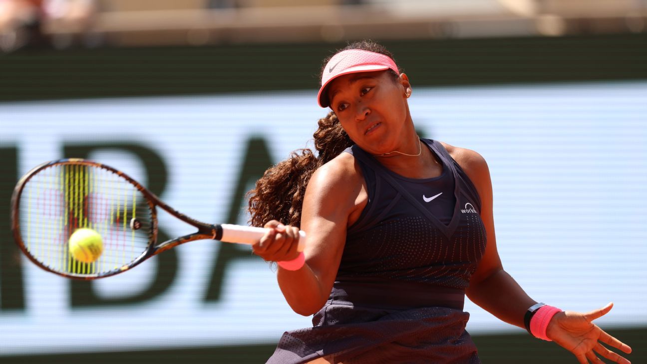 Naomi Osaka wins at French Open for 1st time since 2021 - ESPN