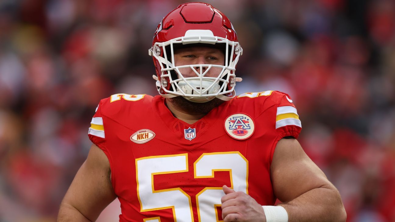 Sources : Les Chiefs font de Creed Humphrey le pivot le mieux payé de la NFL