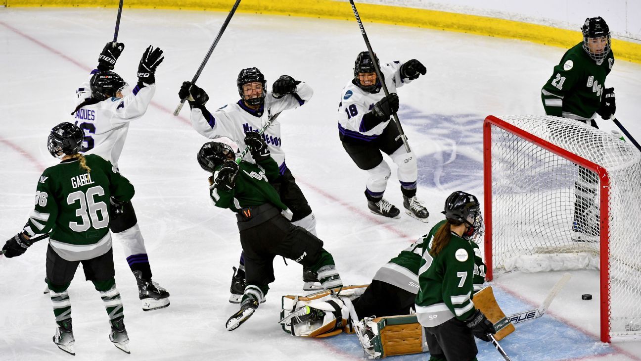 Minnesota quiets Boston to take first PWHL title