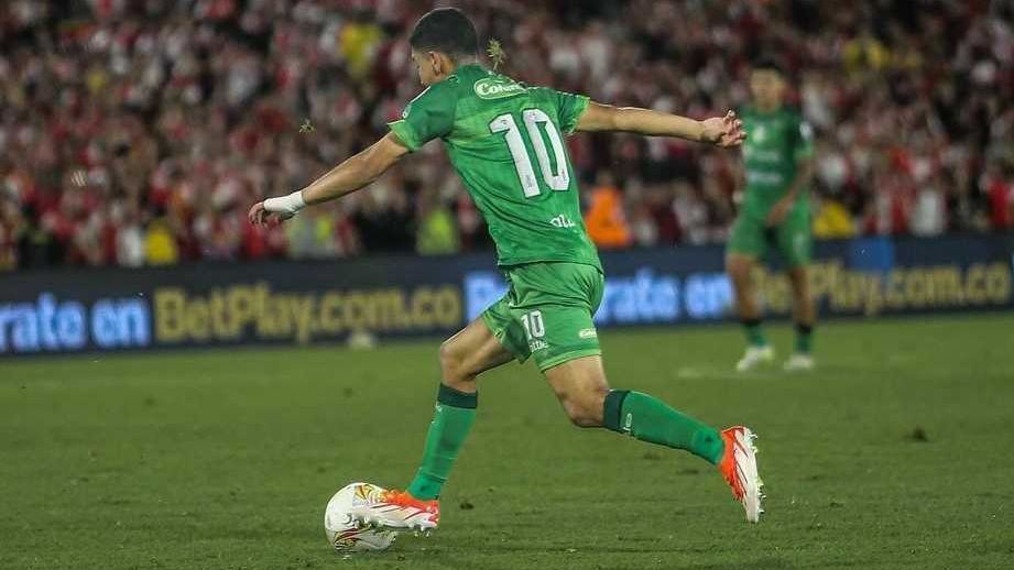 Johan Rojas was despatched off in opposition to As soon as Caldas in his final recreation with Equidad