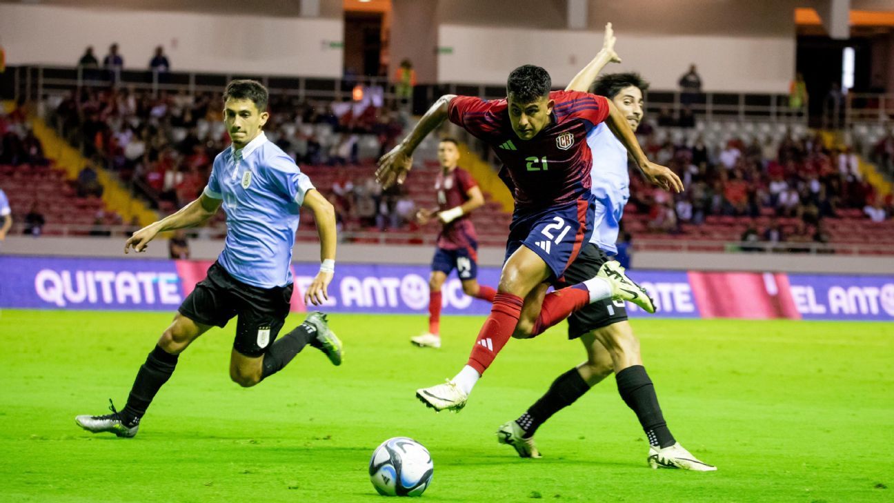 Die uruguayische Lokalmannschaft teilte sich mit Costa Rica