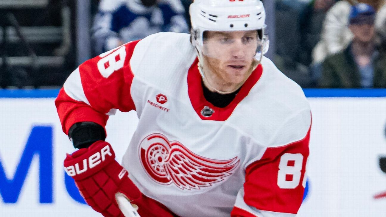 Kane back to Red Wings on 1-year extension