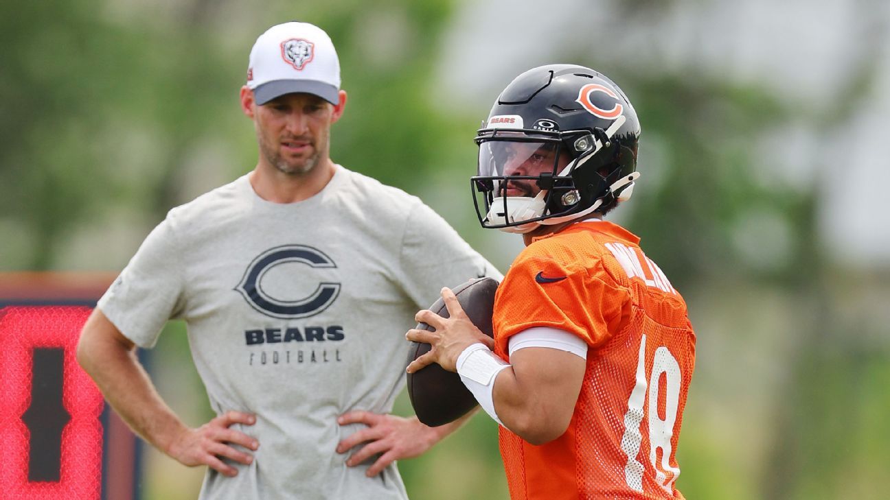 NFL minicamp updates: Bears’ Caleb Williams up and down; Colts’ Mitchell impresses