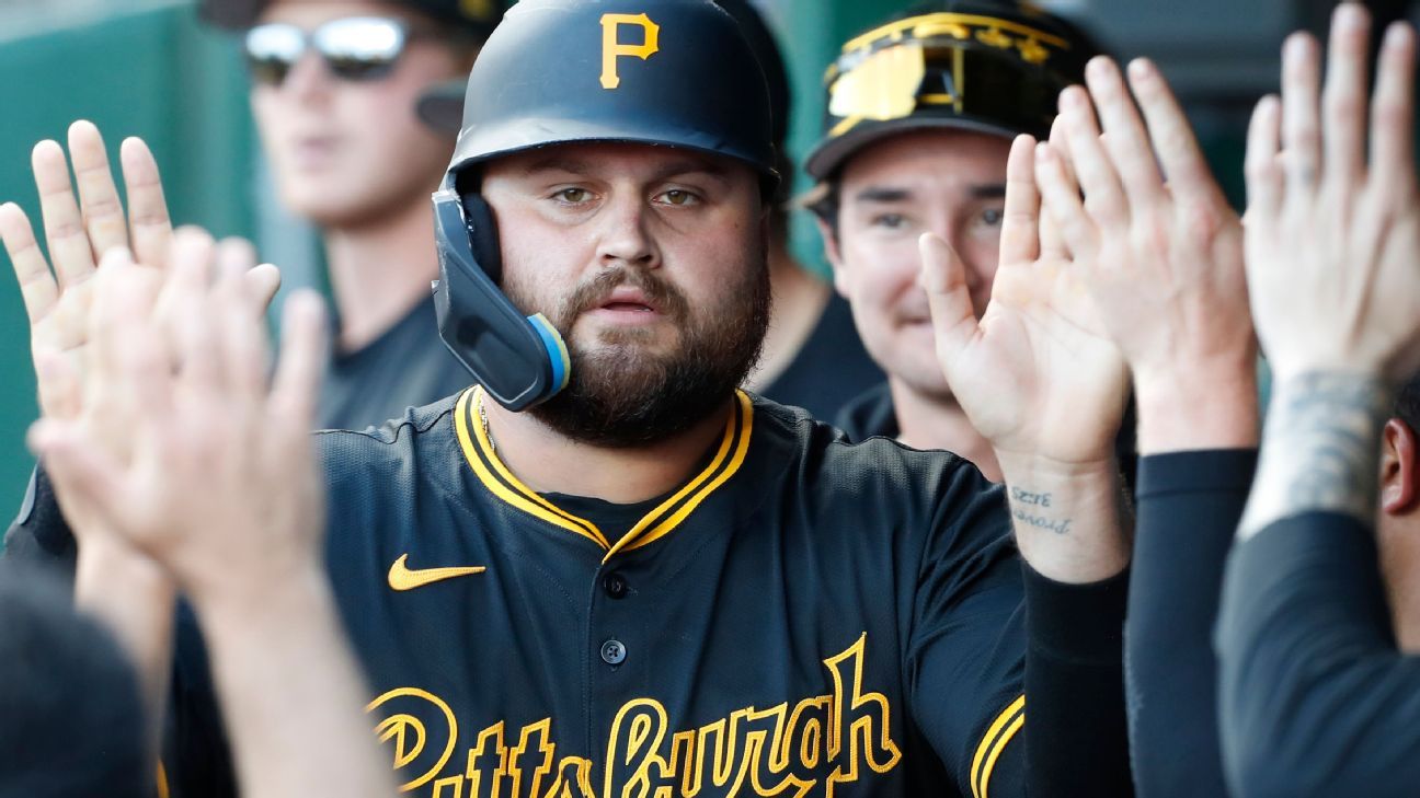 Eliminated Pirates DFA veterans Rowdy Tellez, Michael A. Taylor - ESPN