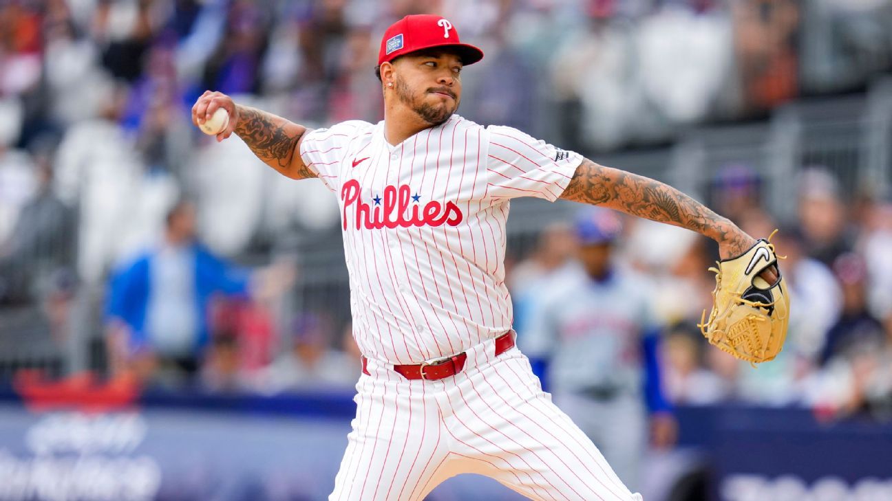 Phillies righty Walker put on IL with finger injury