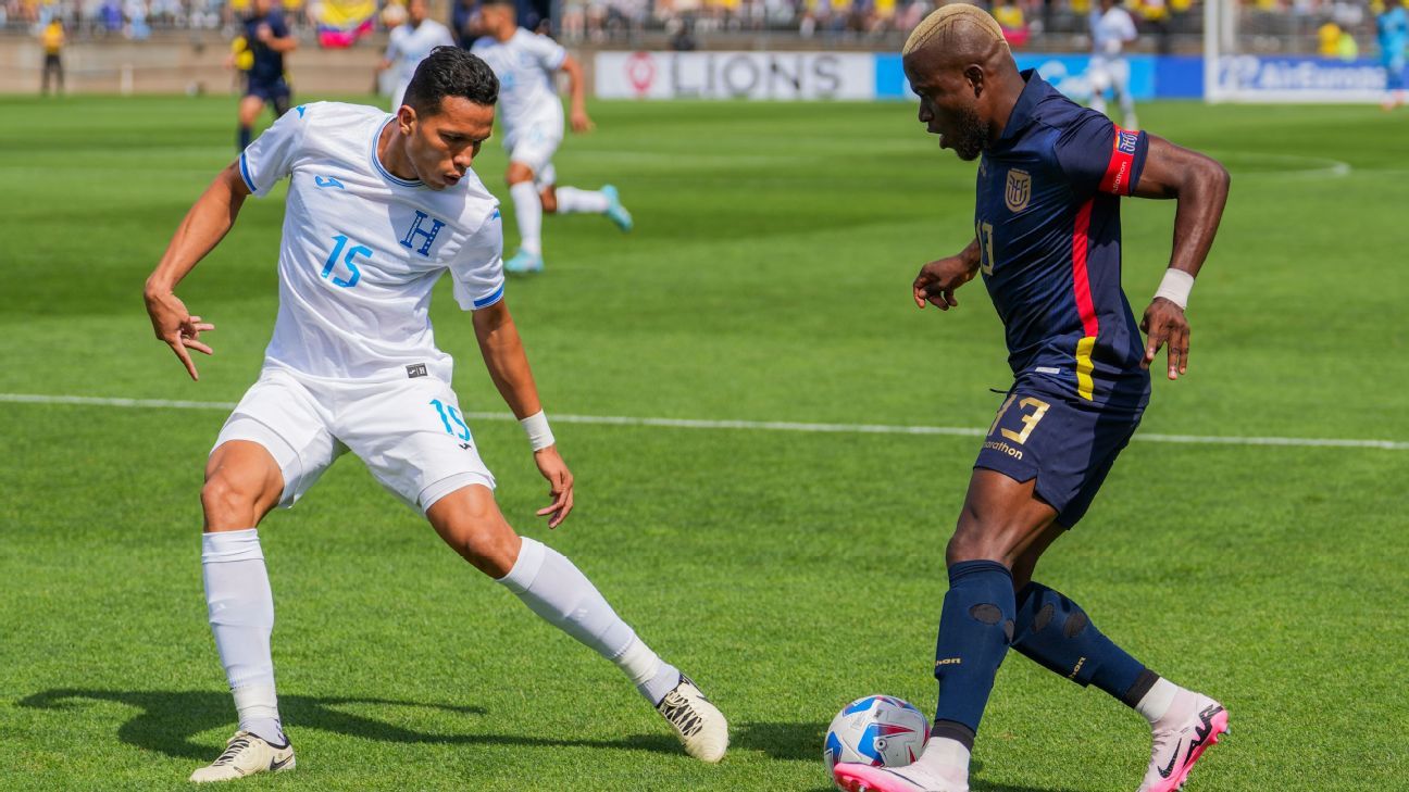 Con un doloroso gol di Hincapie, l’Ecuador batte l’Honduras e ora pensa alla Copa America