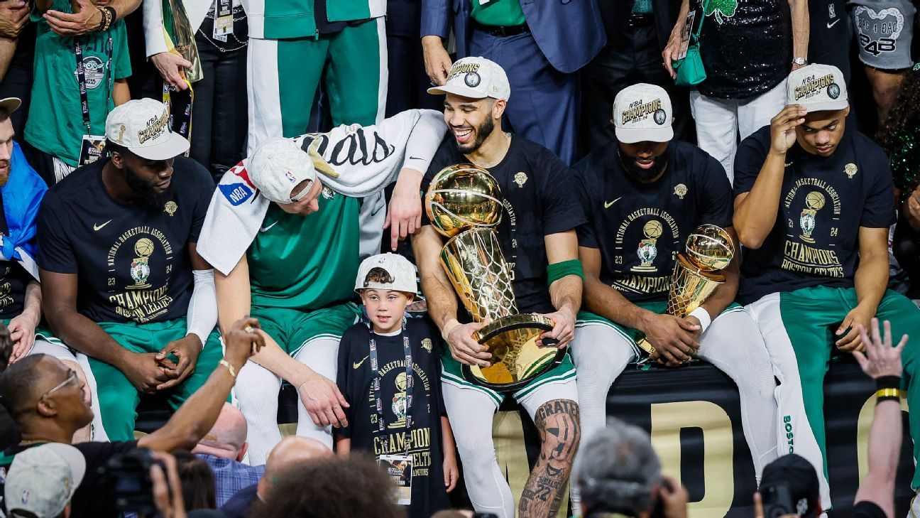 Celtics vai ser bicampeão da NBA? Veja lista dos times que atingiram feito
 #ÚltimasNotícias #Brasil