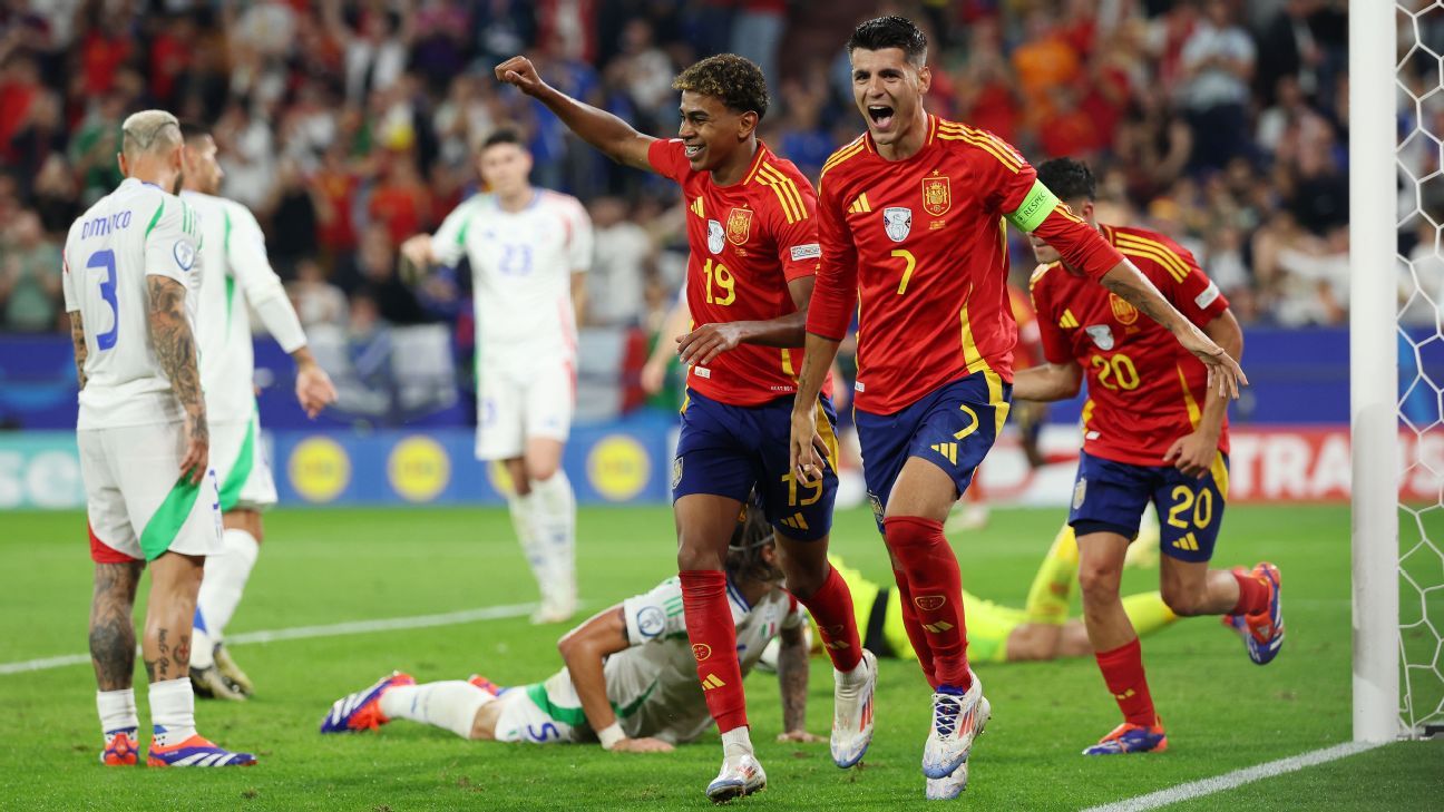 Euro 2024: Italy vs Spain 1×1
