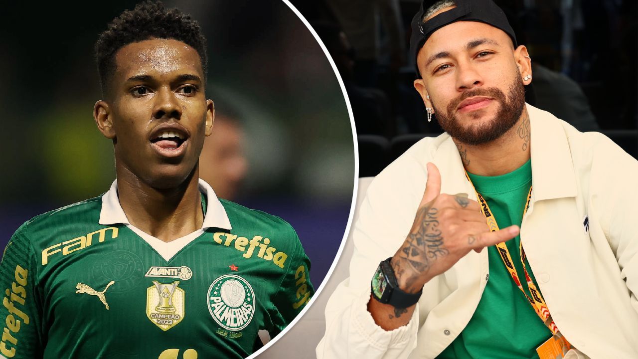 Neymar elogia potencial de Estêvão do Palmeiras: 