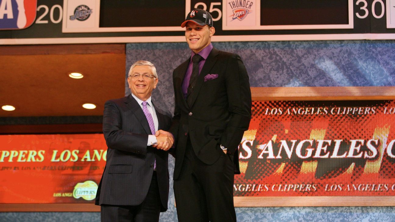 Блэйк Гриффин на драфте НБА 2009