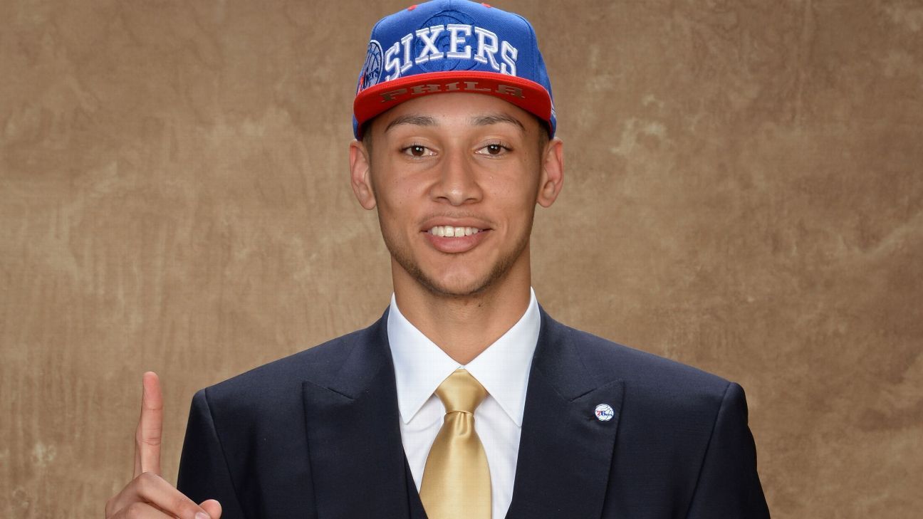 Бен Симмонс на драфте НБА 2016