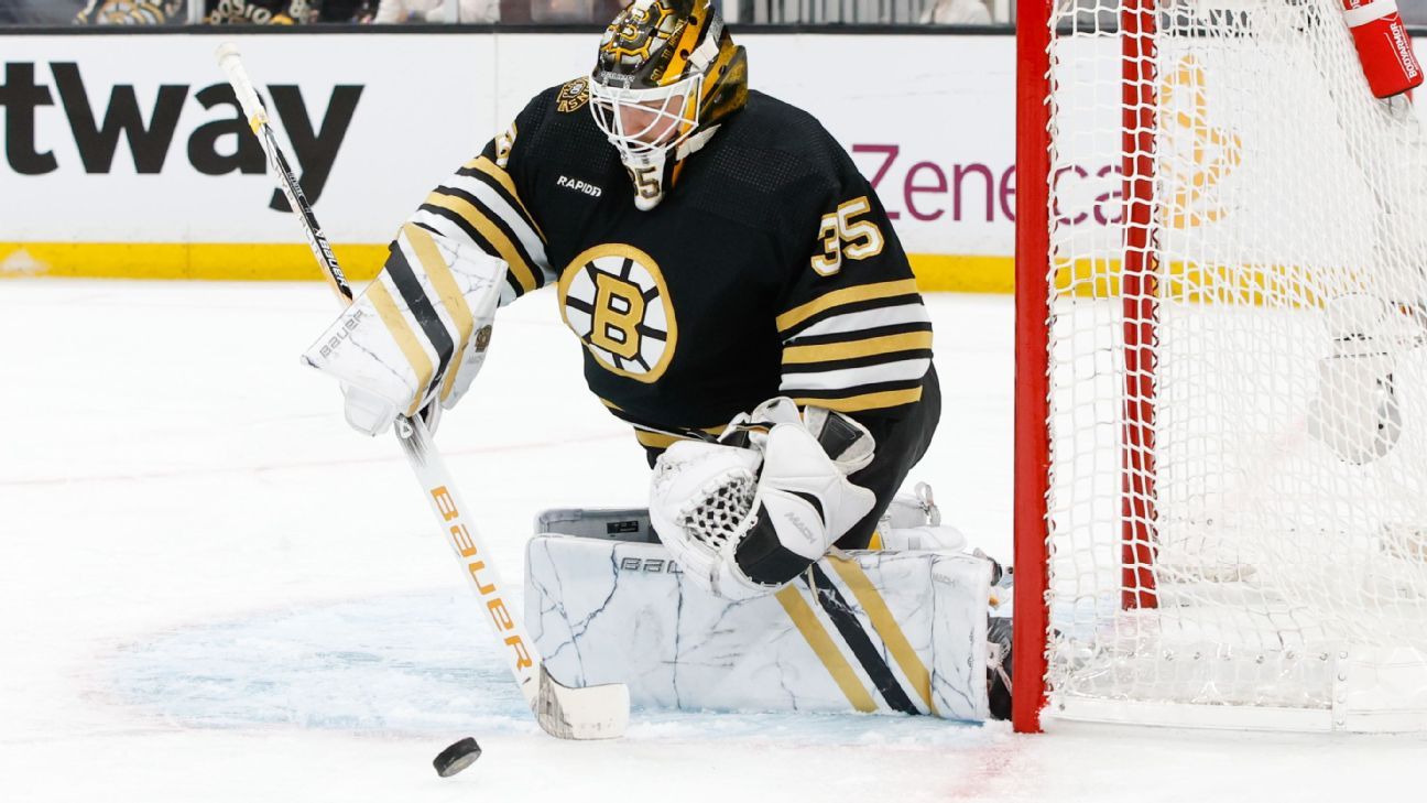 Bruins break up goalie duo, deal Ullmark to Sens