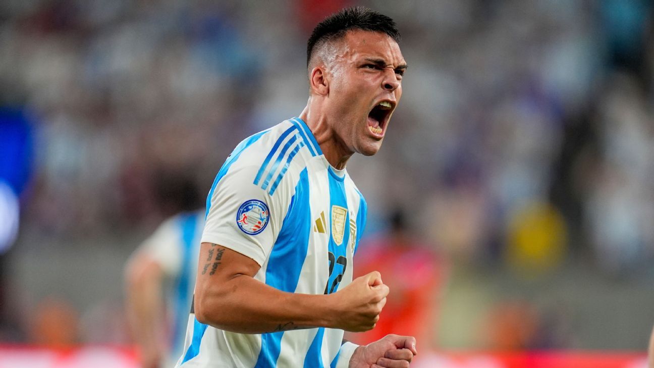 Lautaro Martinez redeemed a disorganized Argentina against Chile to qualify for the Copa America