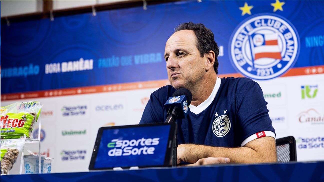 Segredo do Bahia desafia Flamengo na liderança do Brasileirão, revela Rogério Ceni.