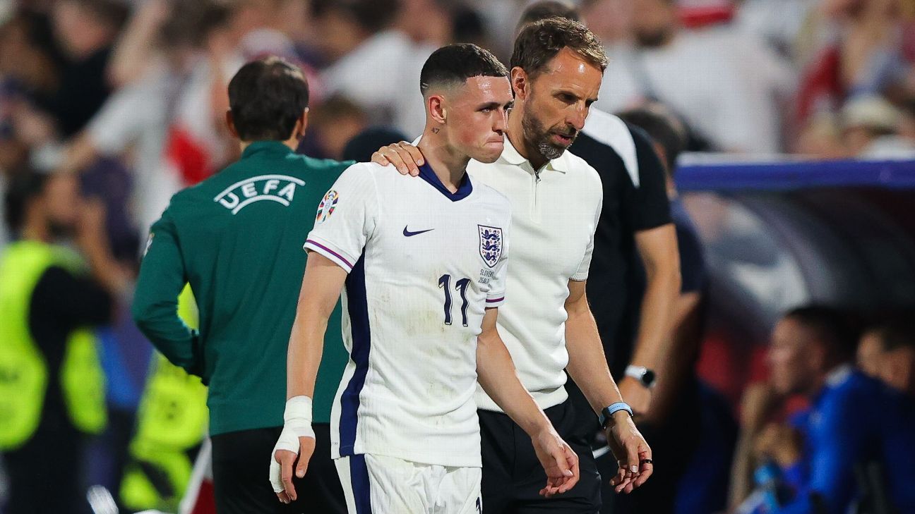 Phil Foden rejoining England camp before Slovakia clash - source - ESPN