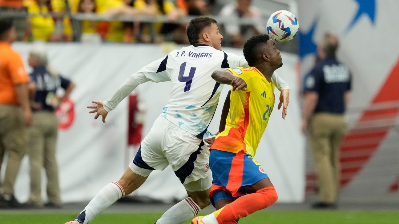 ¡Es goleada! Córdoba hace el 3-0 de Colombia a Costa Rica - ESPN