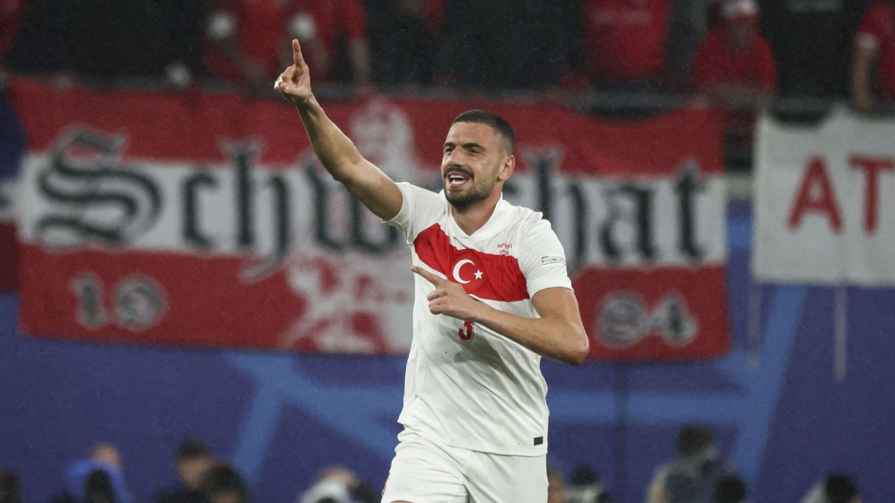 Euro 2024: Demiral’e kutlama nedeniyle iki maç ceza verildi