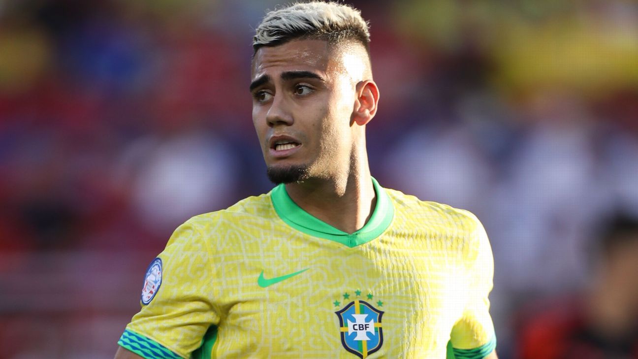 Palmeiras confirma a chegada de Andreas Pereira, ex-Flamengo e Manchester United
