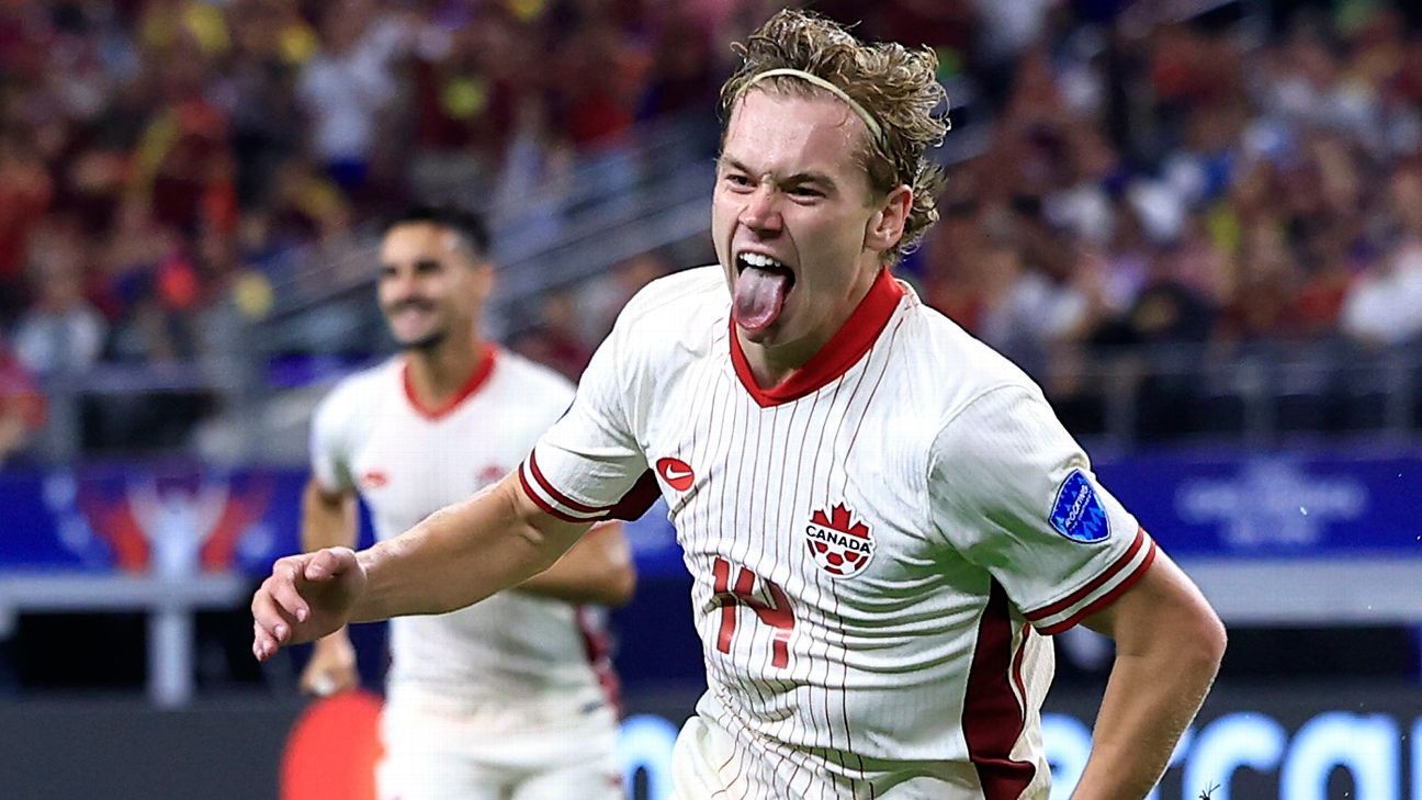 History!  Canada beat Venezuela on penalties and face Argentina in the Copa America semifinals.