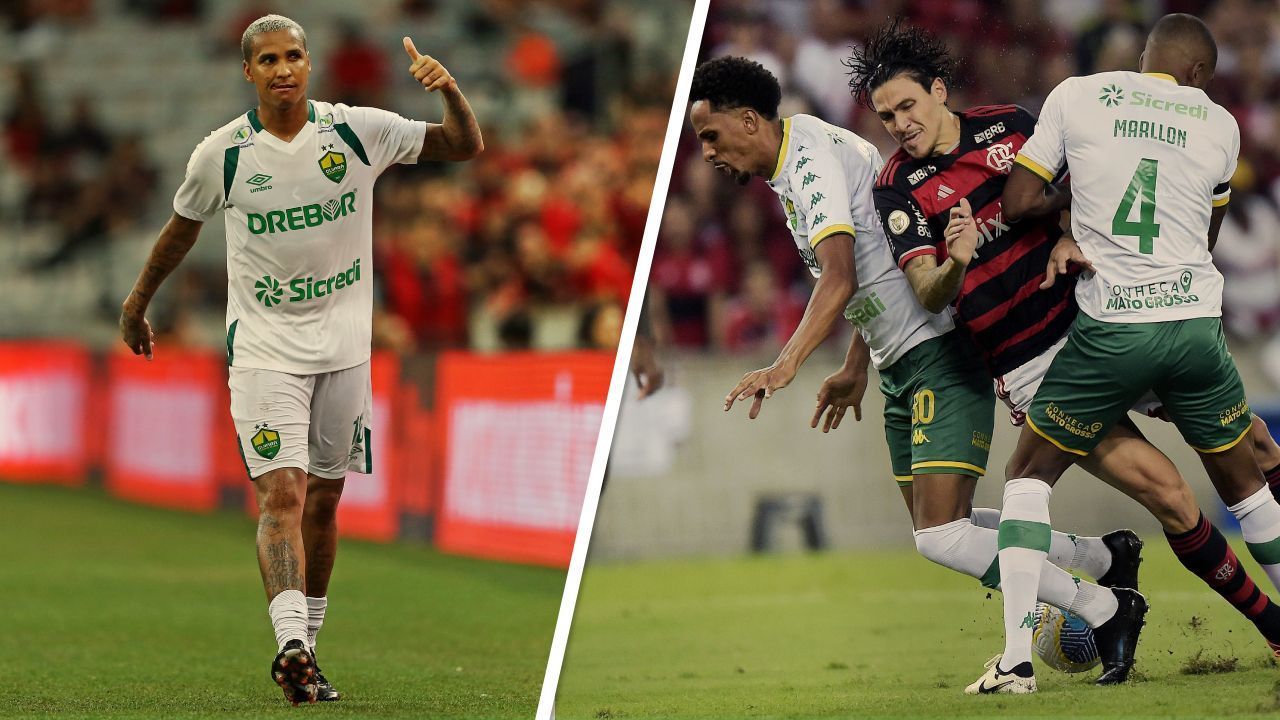 Deyverson critica Flamengo após empate sofrido em casa contra Cuiabá.