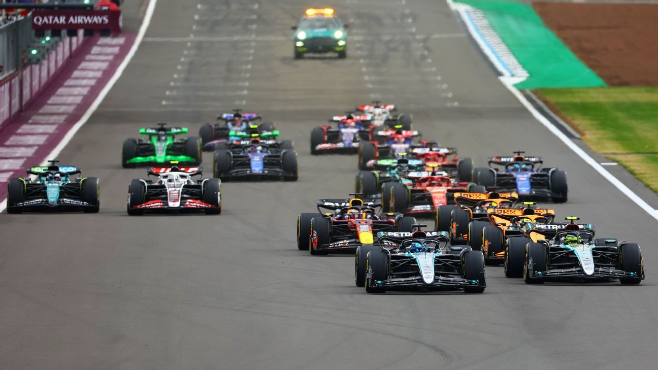 Formula One reveal six Grands Prix staging 2025 sprint races ESPN