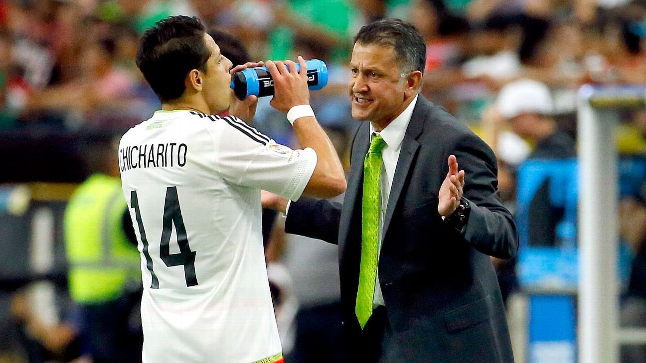 Chicharito, Erick Gutiérrez y su reencuentro con Osorio