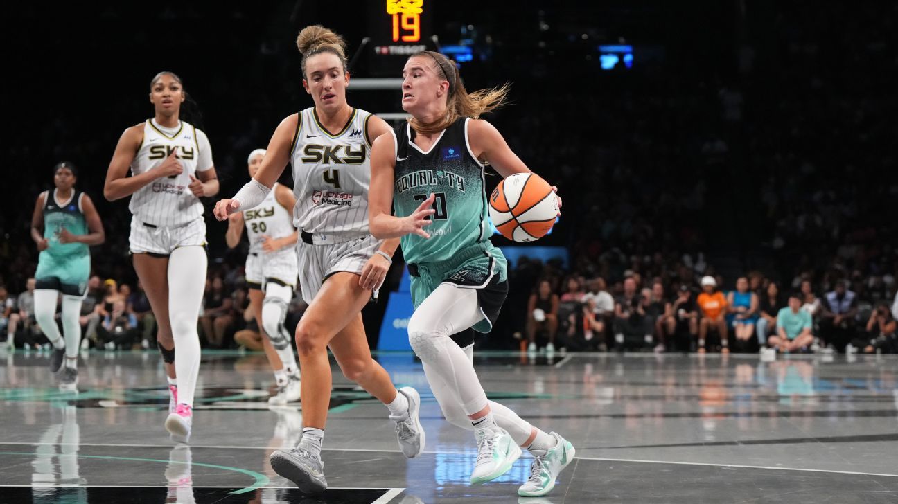 New York Liberty Outshine Chicago Sky: Sabrina Ionescu's 28 Points Leads Team to Victory, 81-67