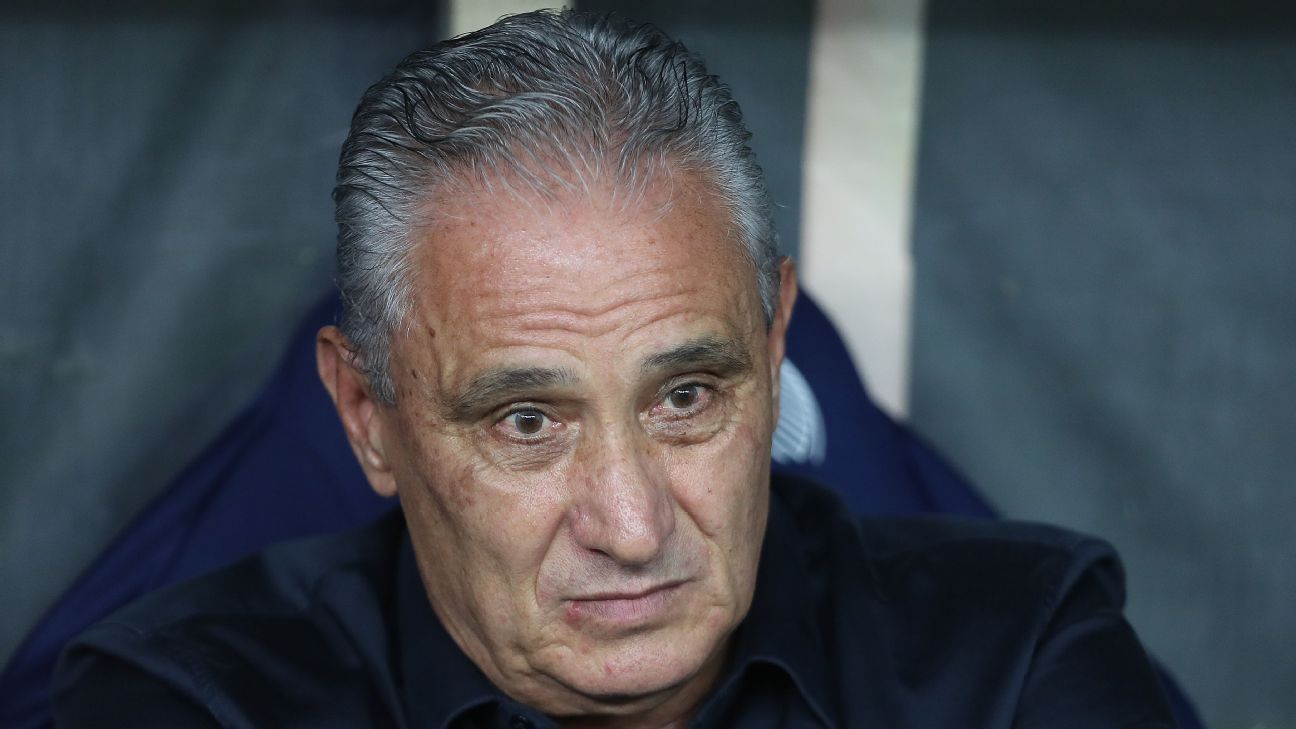 Tite reclama de falta em gol do Fortaleza e exonera responsabilidade de árbitra