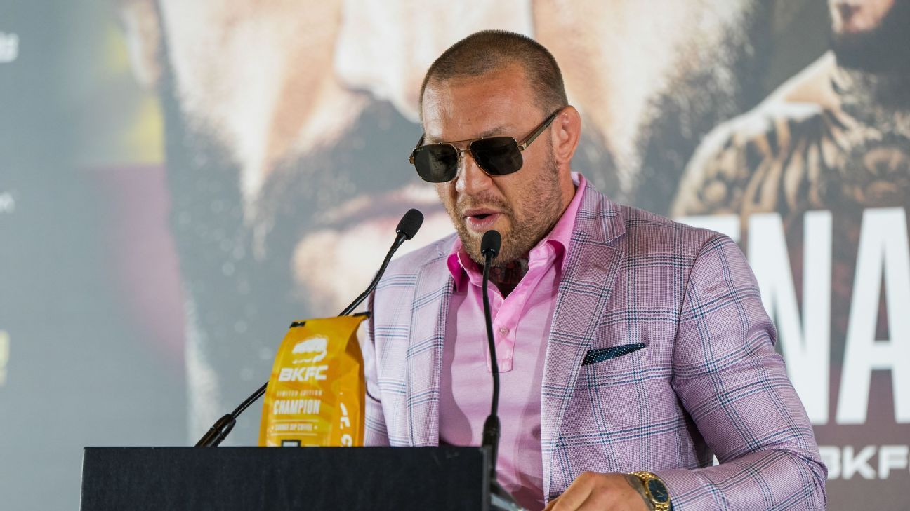 UFC’s Conor McGregor will not fight in 2024, says Dana White