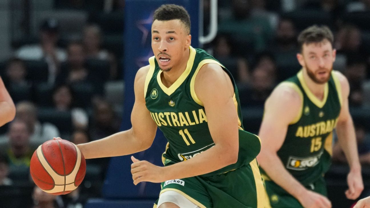 Paris Olympics Exum cleared of injury after Boomers' warmup win ESPN