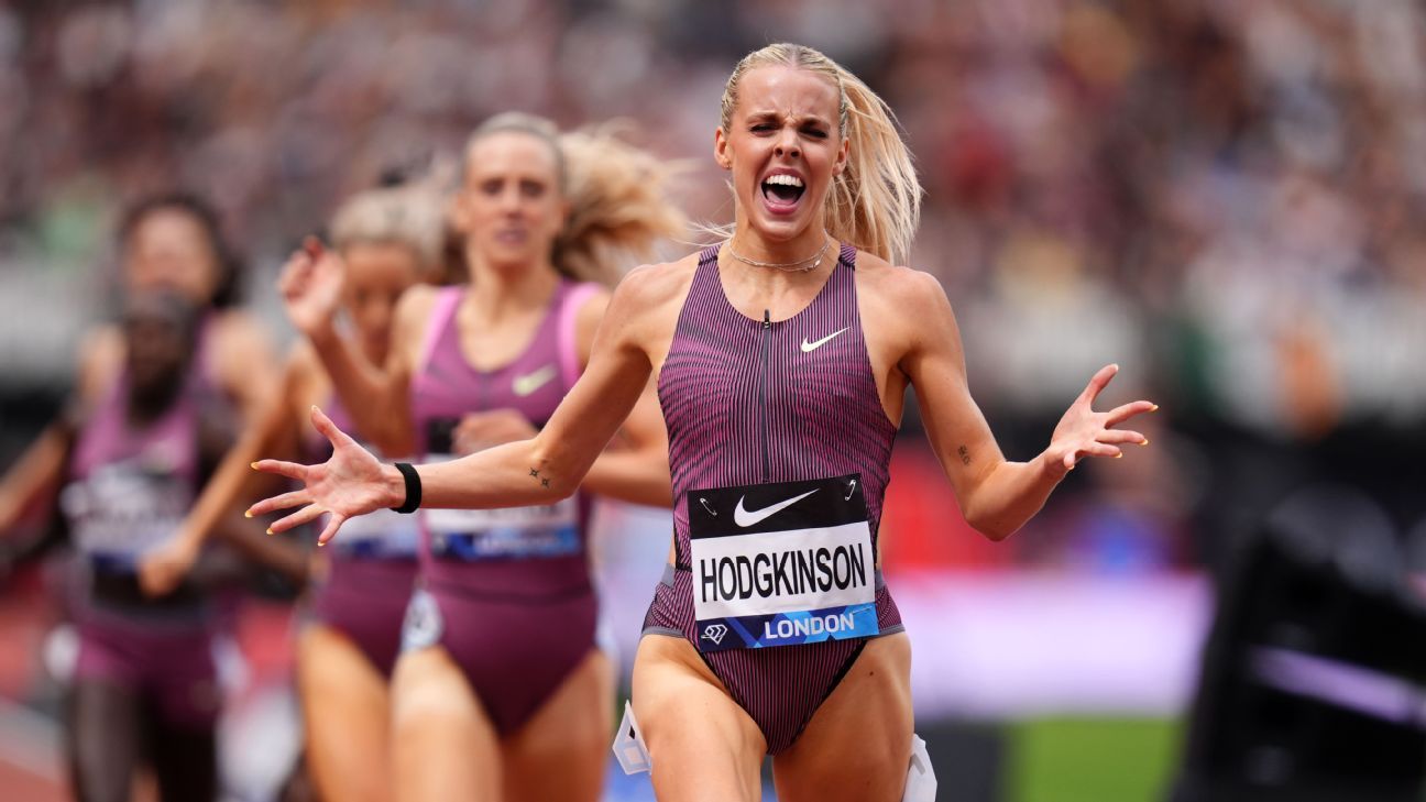 Keely Hodgkinson earns statement 800m win on eve of Olympics ESPN