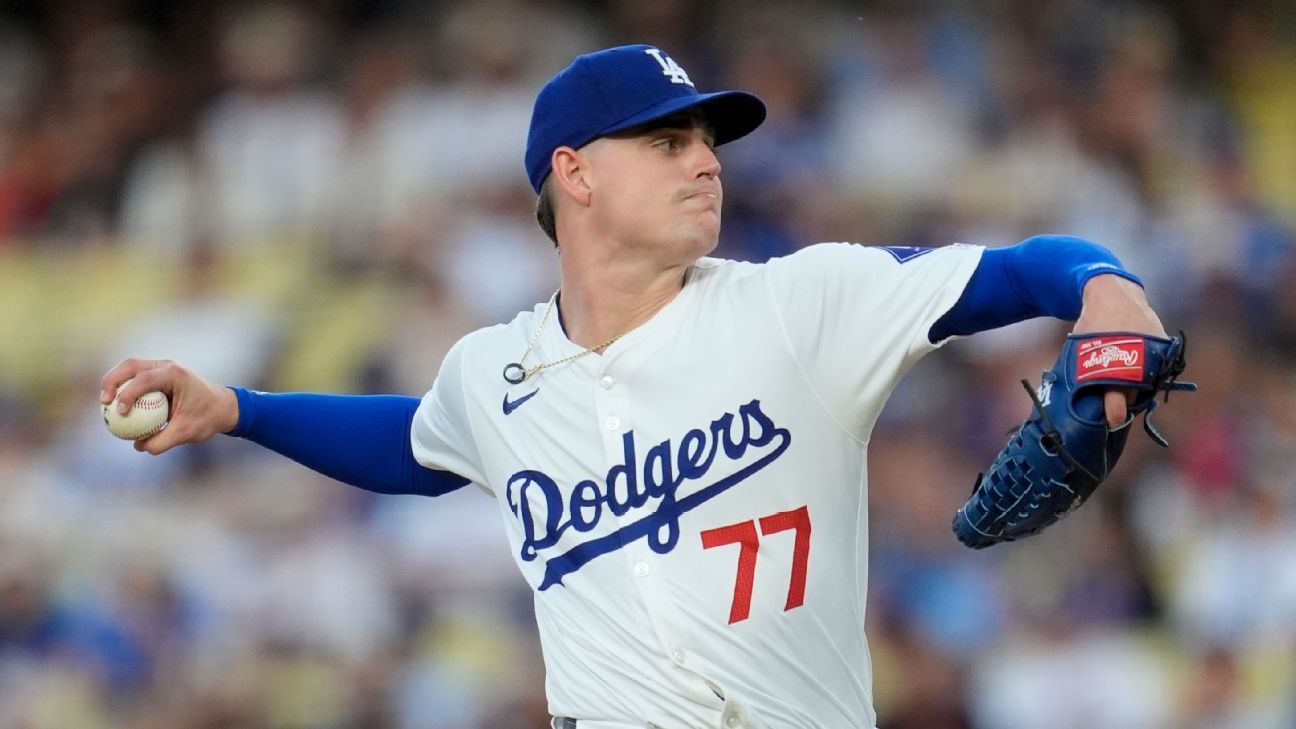Dodgers rookie Ryan set for Tommy John surgery