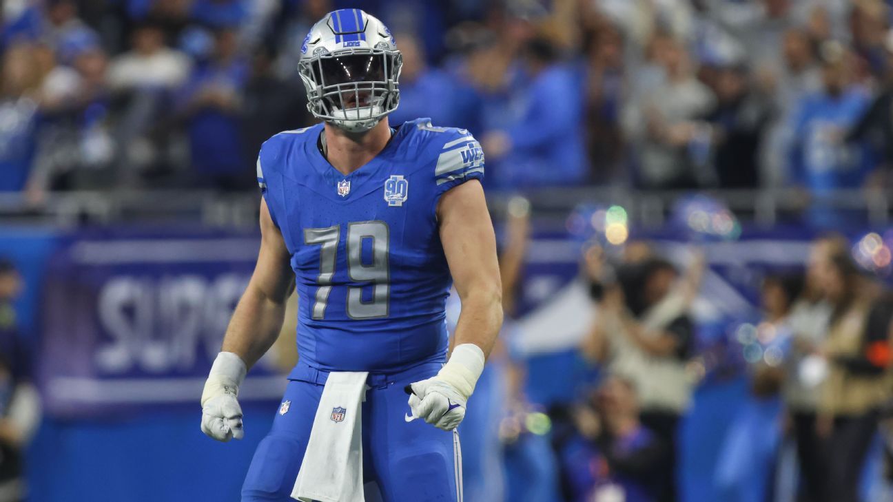 Sources - Lions' John Cominsky suffers torn MCL, out indefinitely - ESPN
