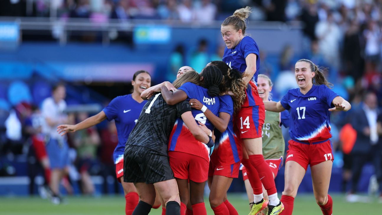 Sports world reacts to the USWNT gold medal win over Brazil ESPN