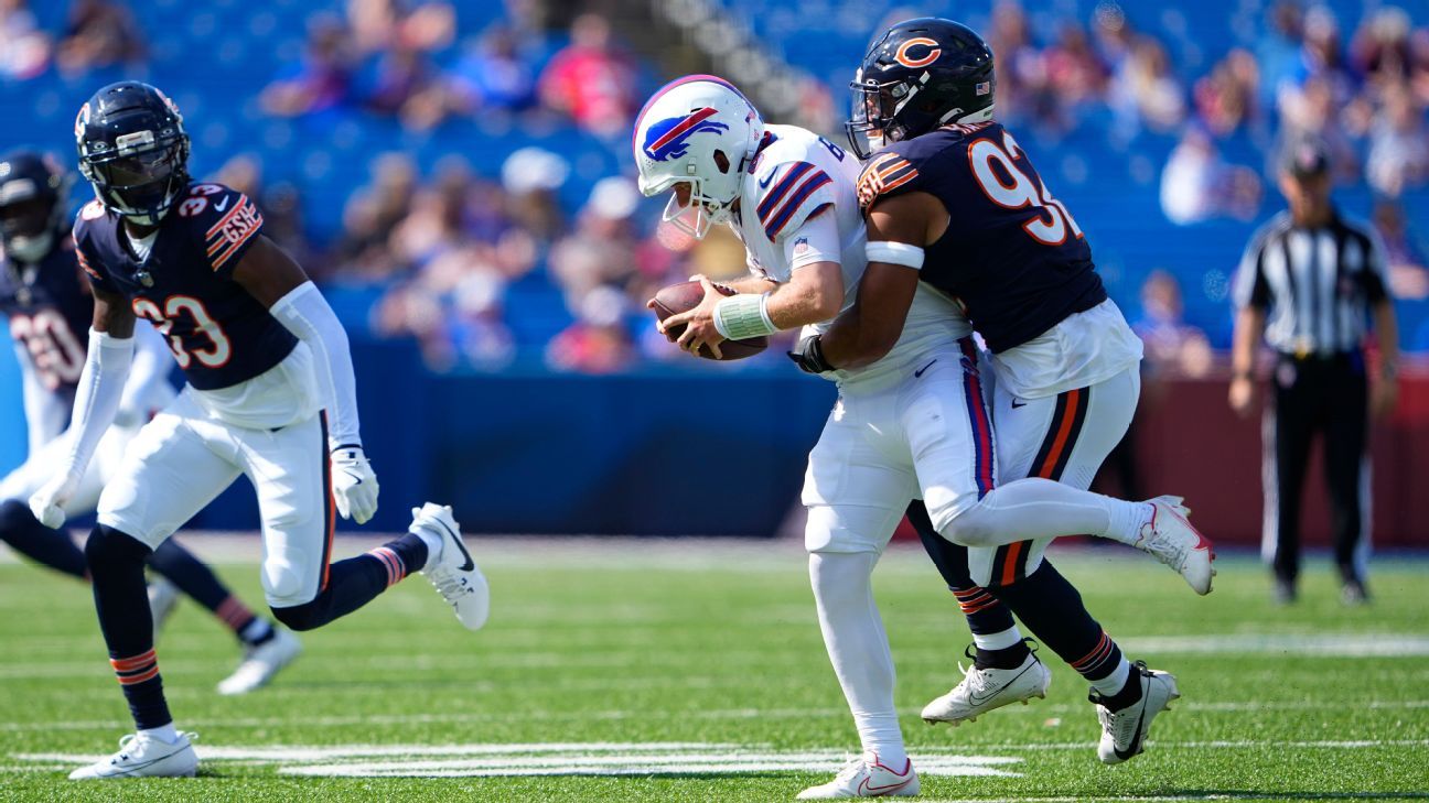 Bills fail in preseason against Bears: “We have a lot of work ahead of us”