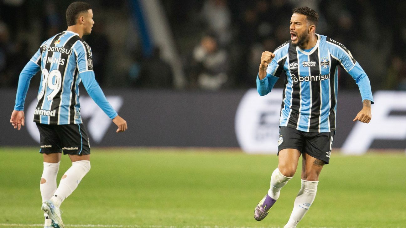 Grêmio beat Fluminense in the first leg of the Libertadores round of 16