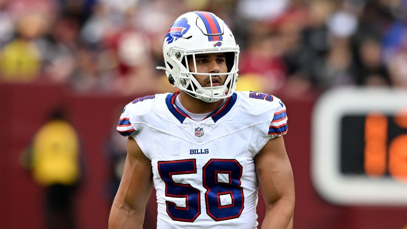 Bills LB Matt Milano activated off IR, set to make season debut - ESPN