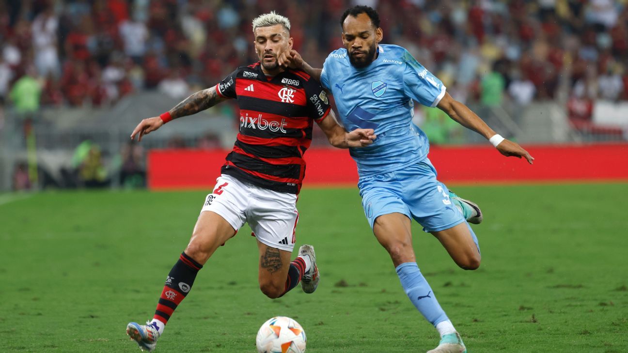 Flamengo beat Bolívar in the first leg of the CONMEBOL Libertadores round of 16