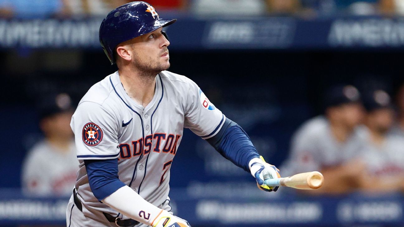 Bregman will not play in Astros-White Sox series – ESPN Deportes