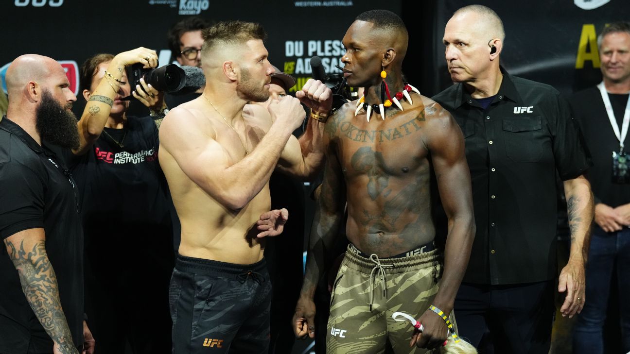 UFC 305 Adesanya vs. Du Plessis: Live updates and analysis