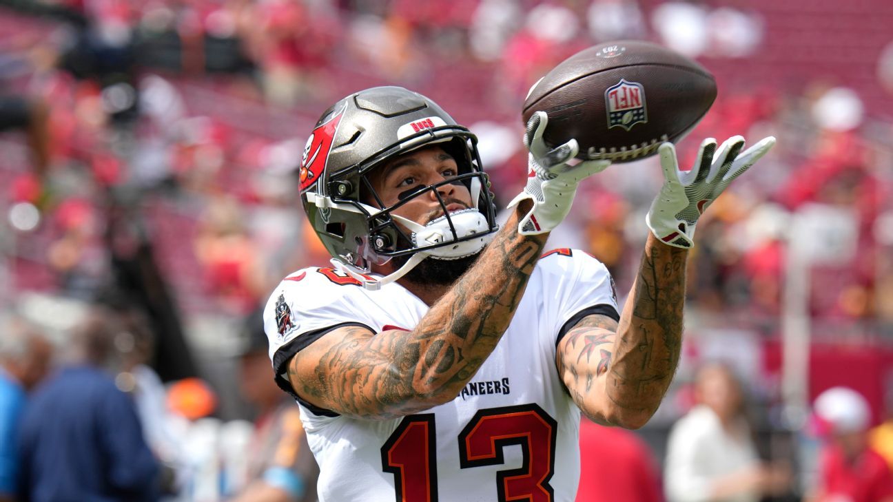 Bucs receiver Mike Evans a game-time decision vs. Ravens - ESPN