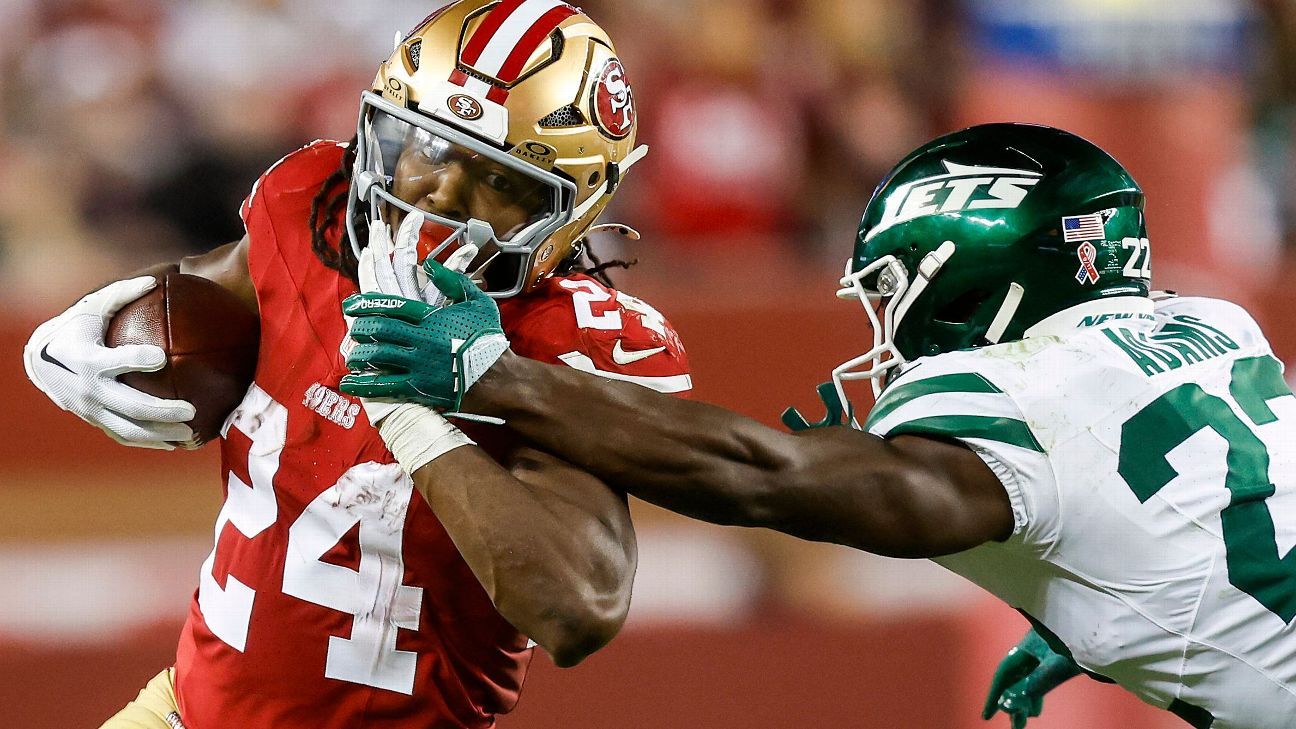 Jordan Mason shines at the San Francisco 49ers’ MNF opener