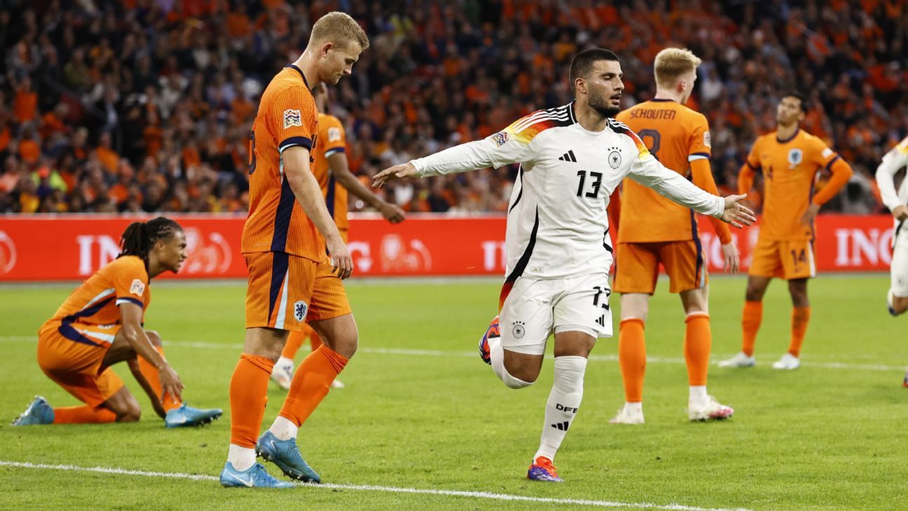 The Netherlands and Germany draw spectacularly