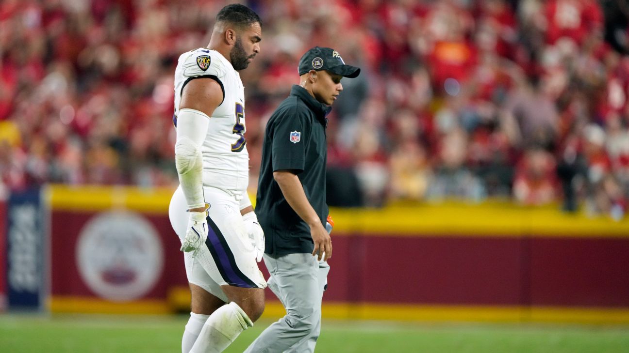 Chiefs Medicine VP: Ravens' Van Noy waited 12 minutes for treatment