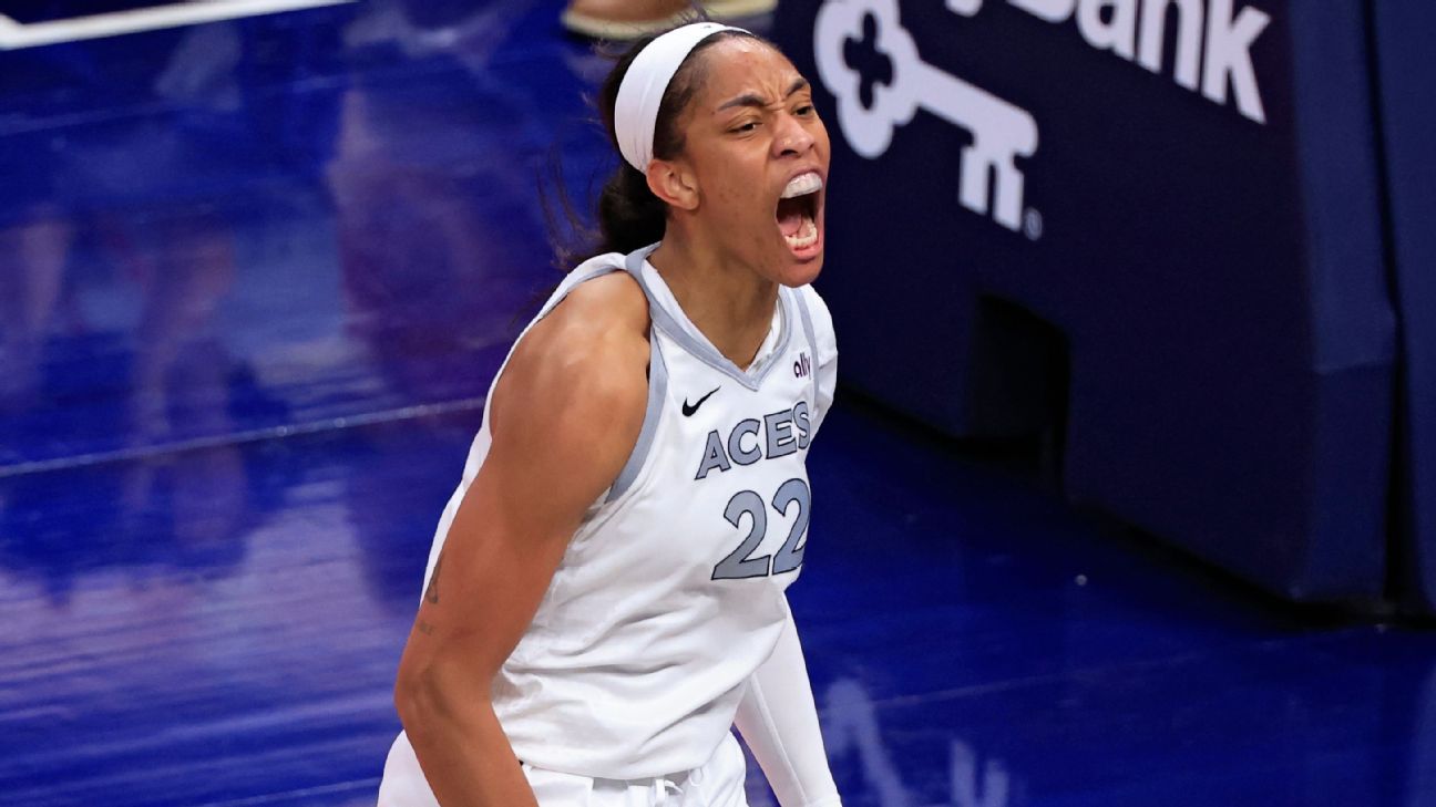 LeBron, Brady lead reactions to A’ja Wilson’s record-setting performance