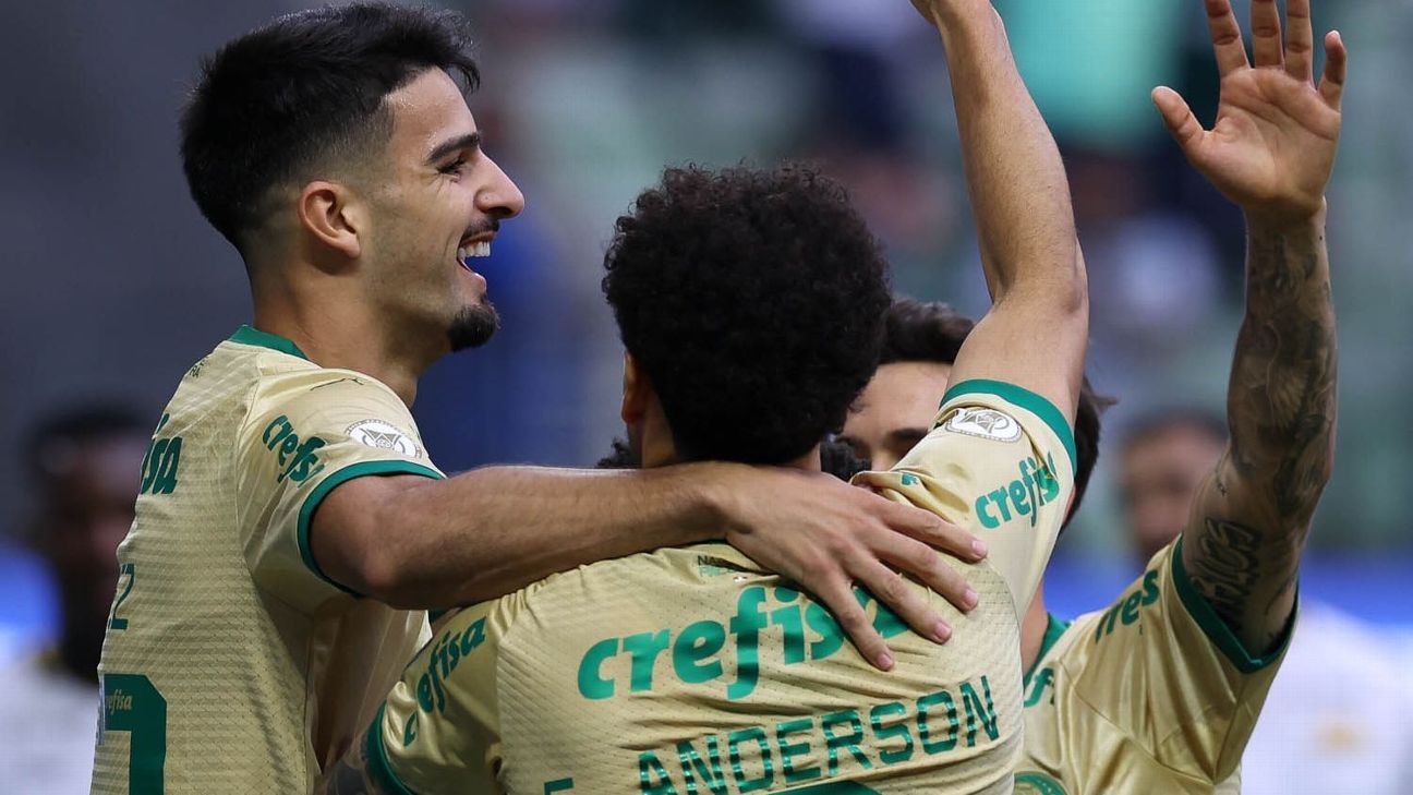 RECORDE! Flaco López marca gol mais rápido do Brasileirão em vitória avassaladora do Palmeiras