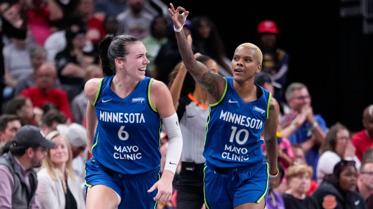 WNBA Power Rankings: Lynx take over top spot in final week - ESPN