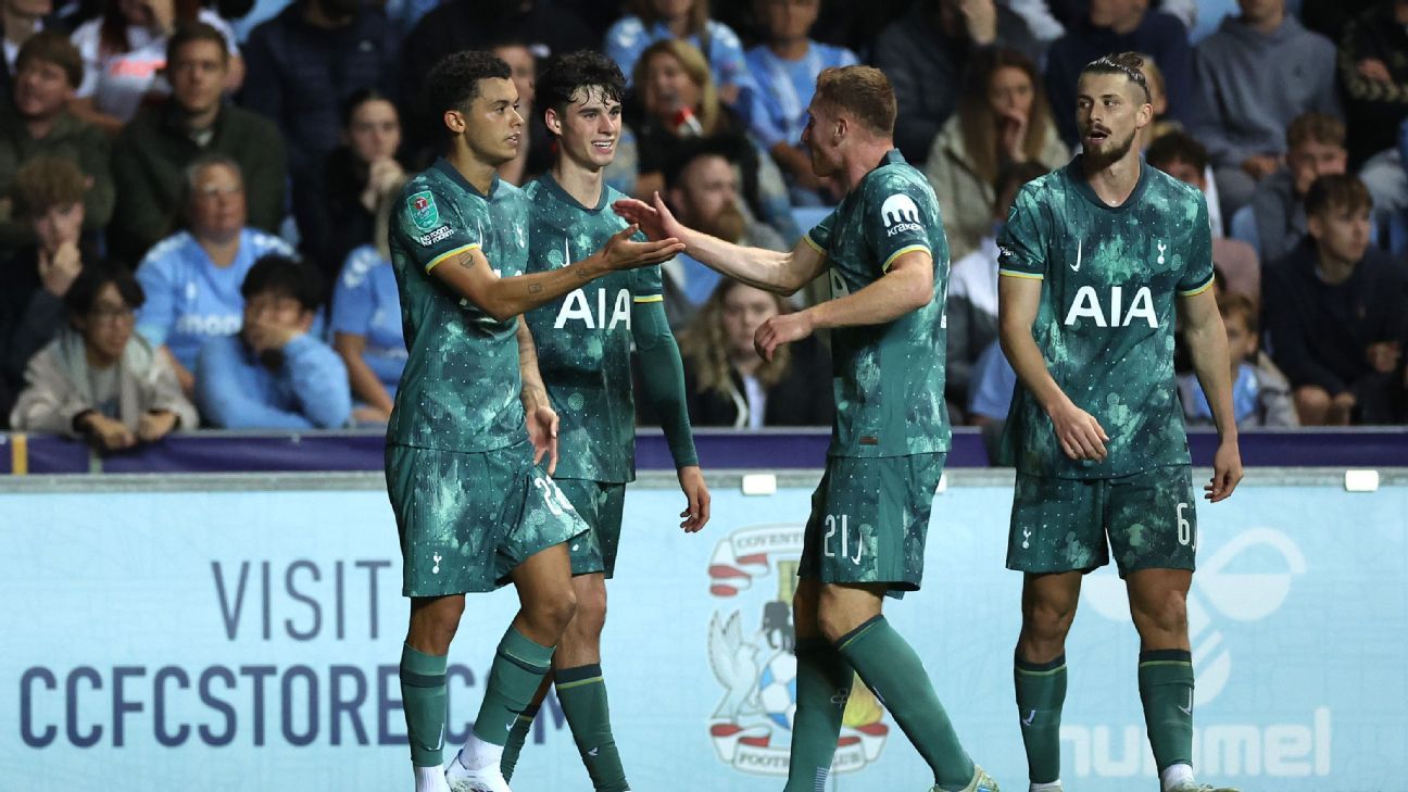 Tottenham vira contra Coventry City e vai às oitavas da Copa da Liga Inglesa
 #ÚltimasNotícias #Brasil