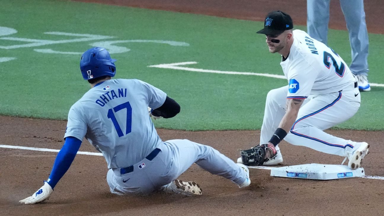 Marlins 3B Norby out four weeks