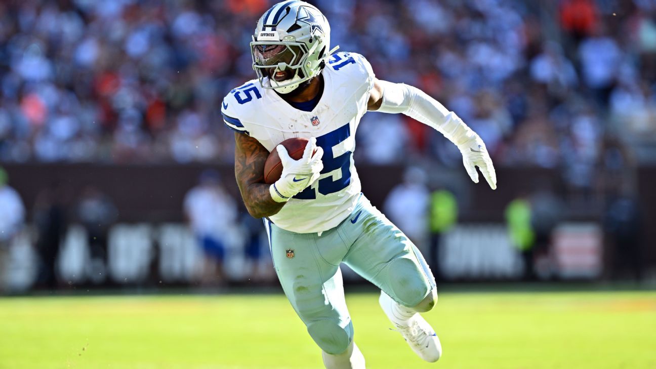 Source – Cowboys RB Elliott is out for disciplinary reasons